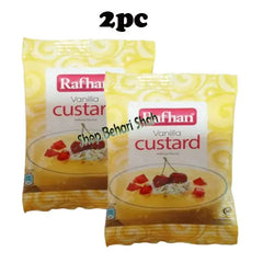 Refhan vanilla custard (100g) ( 2 shashye) Be hari shah