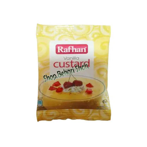 Refhan vanilla custard (100g) ( 2 shashye) Be hari shah