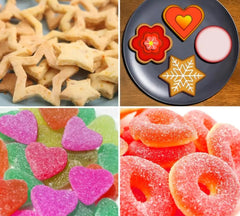 12pcs Stainless Steel Cookie Cutters Set. Heart/Star/Flower Shapes. Biscuit Pastry Molds For Baking, Food-Safe Metal Kitchen Tools For Holiday Treats & Lovely Vegetables, Baking Essentials