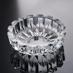 Ashtray Stylish and Elegant High-quality Round Glass Thick Perfect for Decorating Homes, Living Rooms, Offices, And Hotels. It Is a Unique Creative Decorative Accessory and Personalized Desktop Decoration Gift, The Best Choice For Gift Giving Ashtray Be hari shah 