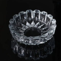 Ashtray Stylish and Elegant High-quality Round Glass Thick Perfect for Decorating Homes, Living Rooms, Offices, And Hotels. It Is a Unique Creative Decorative Accessory and Personalized Desktop Decoration Gift, The Best Choice For Gift Giving Ashtray Be hari shah 