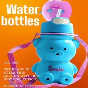 Taddy Bear Bottles/Kid's Bottles/Water bottles/School Botel/Kids Water bottles for school & Home 1 pc Be hari shah 